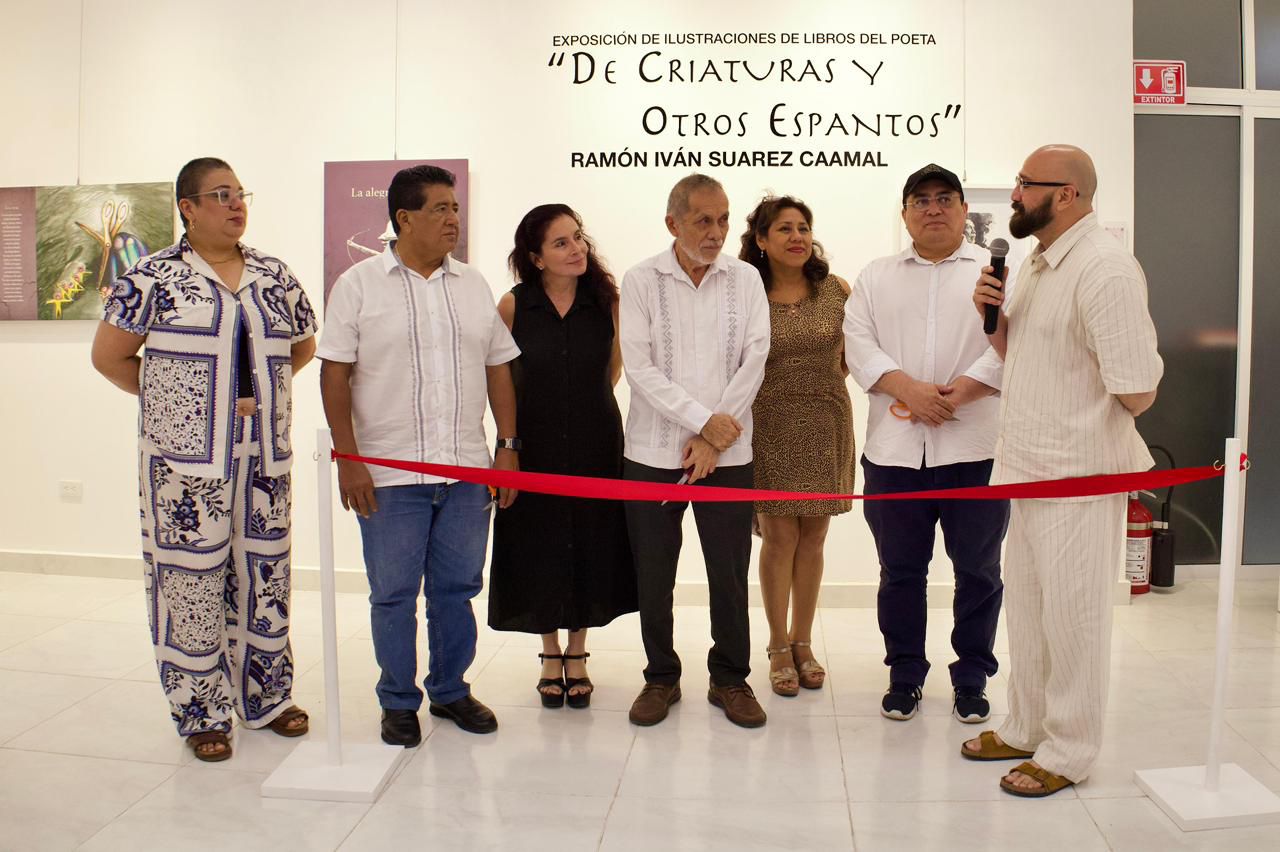 “De Criaturas y otros espantos”, lo sobrenatural infantil en la Galería de Arte de Playa del Carmen