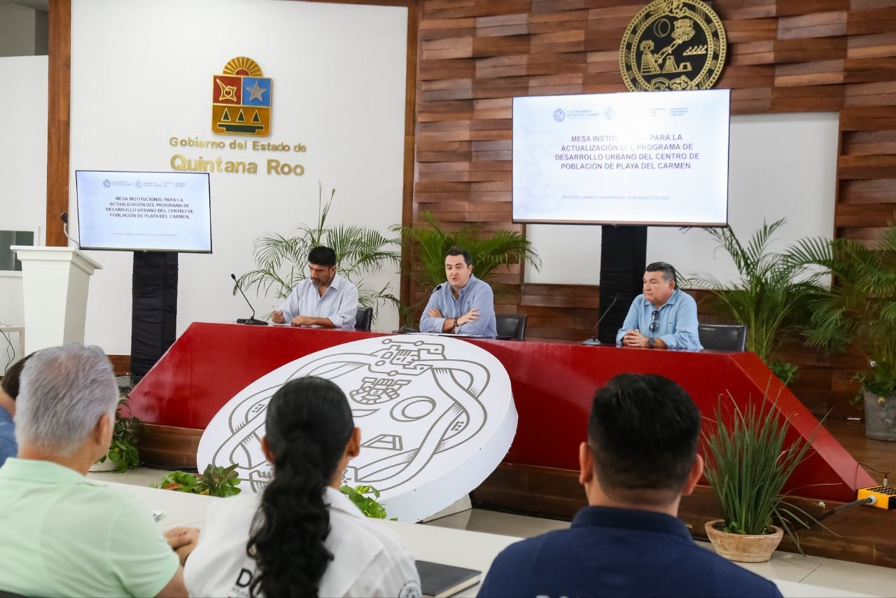 Continúan los trabajos para actualizar el PDU del Centro de Población de Playa del Carmen