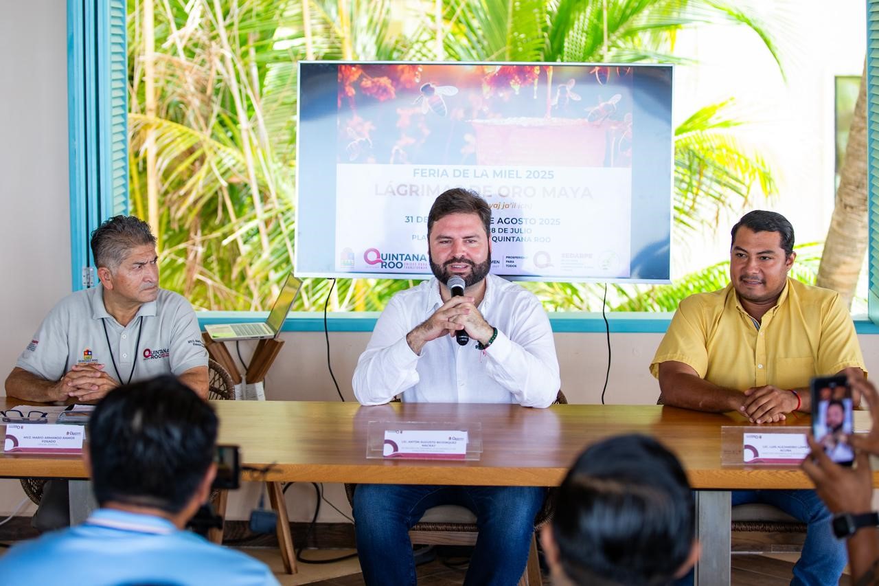 Anuncian Feria de la Miel 2025 “Lágrimas de Oro Maya” en Playa del Carmen