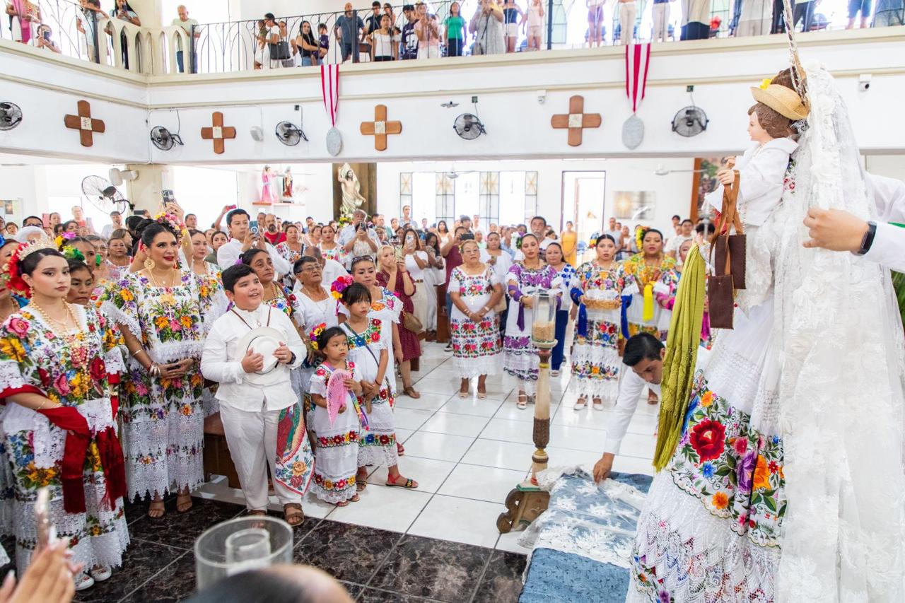 Playa del Carmen celebra con orgullo sus tradiciones; inician las festividades en honor a la Virgen del Carmen, símbolo de identidad y arraigo de nuestro pueblo