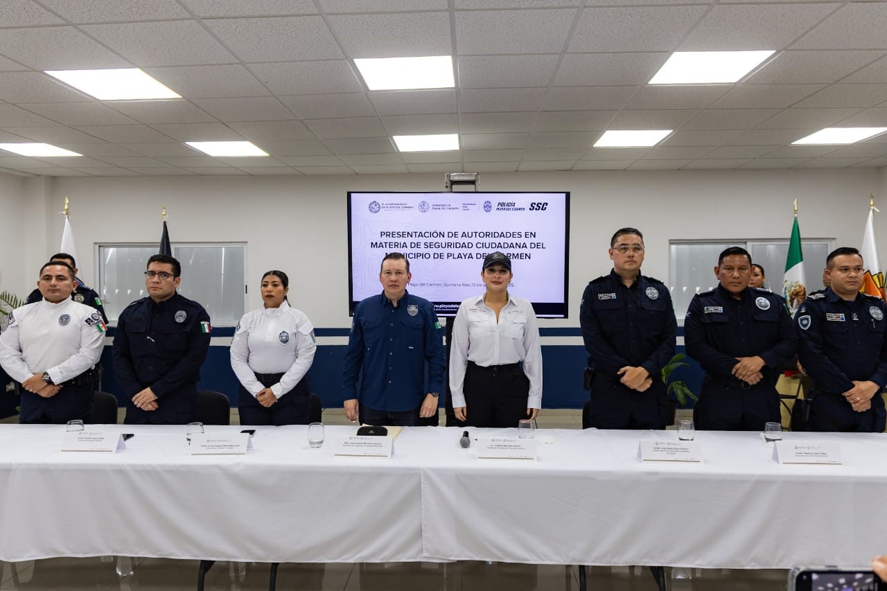 Gobierno de Estefanía Mercado presenta y ratifica alto mando policial con enfoque en profesionalización y cercanía ciudadana