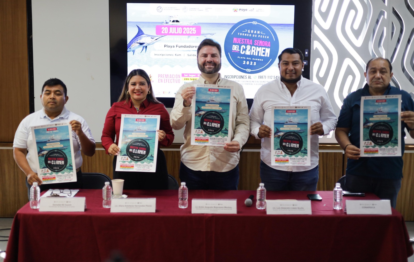 Anuncian el Gran Torneo de Pesca Deportiva “Nuestra Señora del Carmen”, que promueve la conservación de las especies