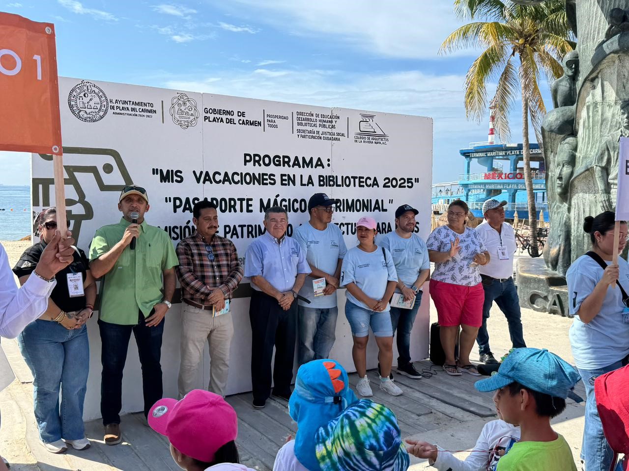 Gran cierre del curso “Mis Vacaciones en la Biblioteca 2025” en Playa del Carmen