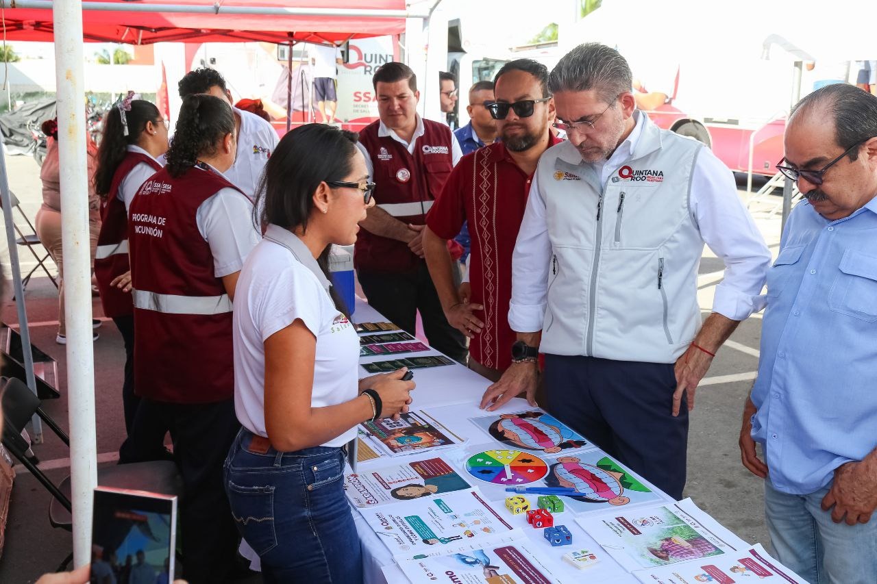 Playa del Carmen recibe la Semana Nacional de Salud con servicios gratuitos para la comunidad