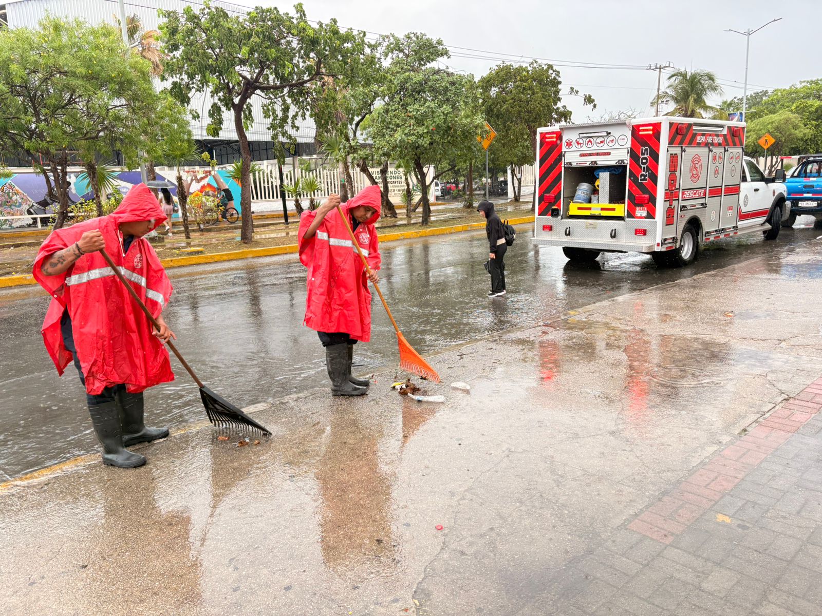 Gobierno de Playa del Carmen activa Operativo Tormenta para proteger a la ciudadanía