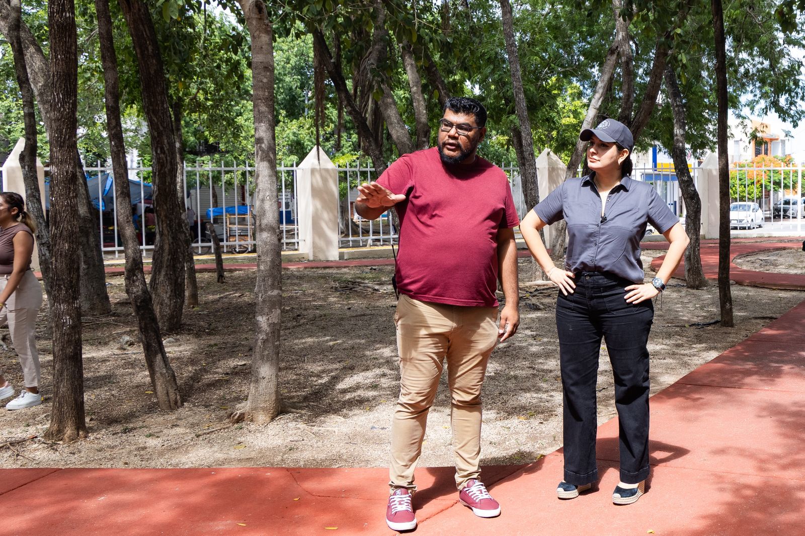 Transforma Estefanía Mercado el primer parque de Villas del Sol en un espacio digno, seguro y lleno de vida