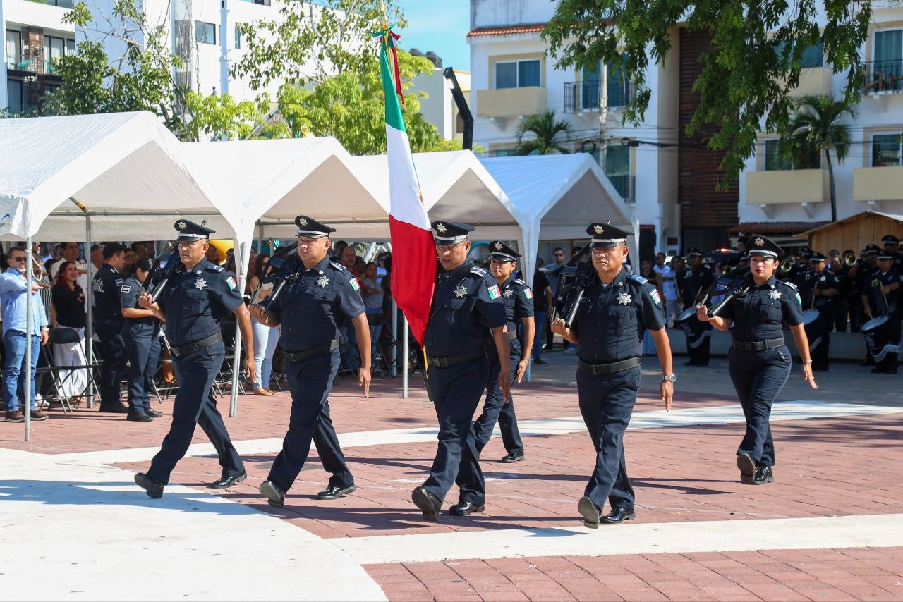 Playa del Carmen conmemora el CCLX aniversario del natalicio de José María Morelos y Pavón
