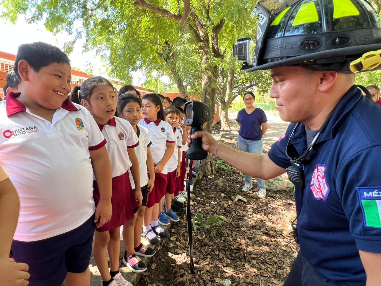 Gobierno de Estefanía Mercado fortalece la cultura de la prevención desde las aulas
