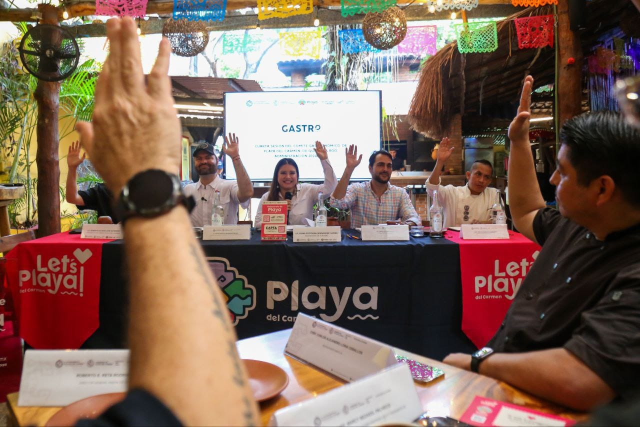 Comité Gastronómico de Playa del Carmen refrenda su compromiso con el impulso turístico del destino