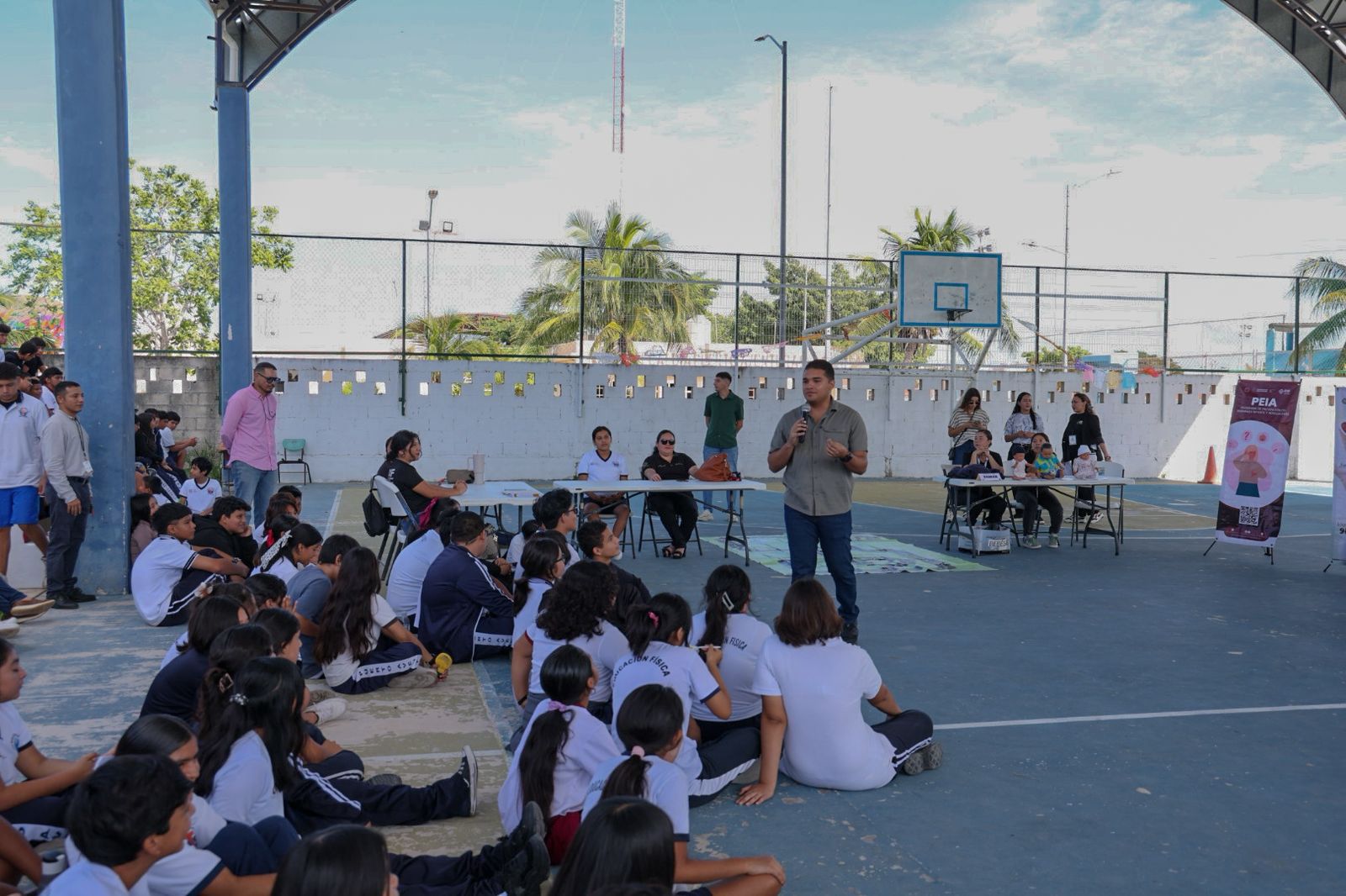 DIF Playa del Carmen promueve bienestar y salud con la brigada “DIF en tu escuela”