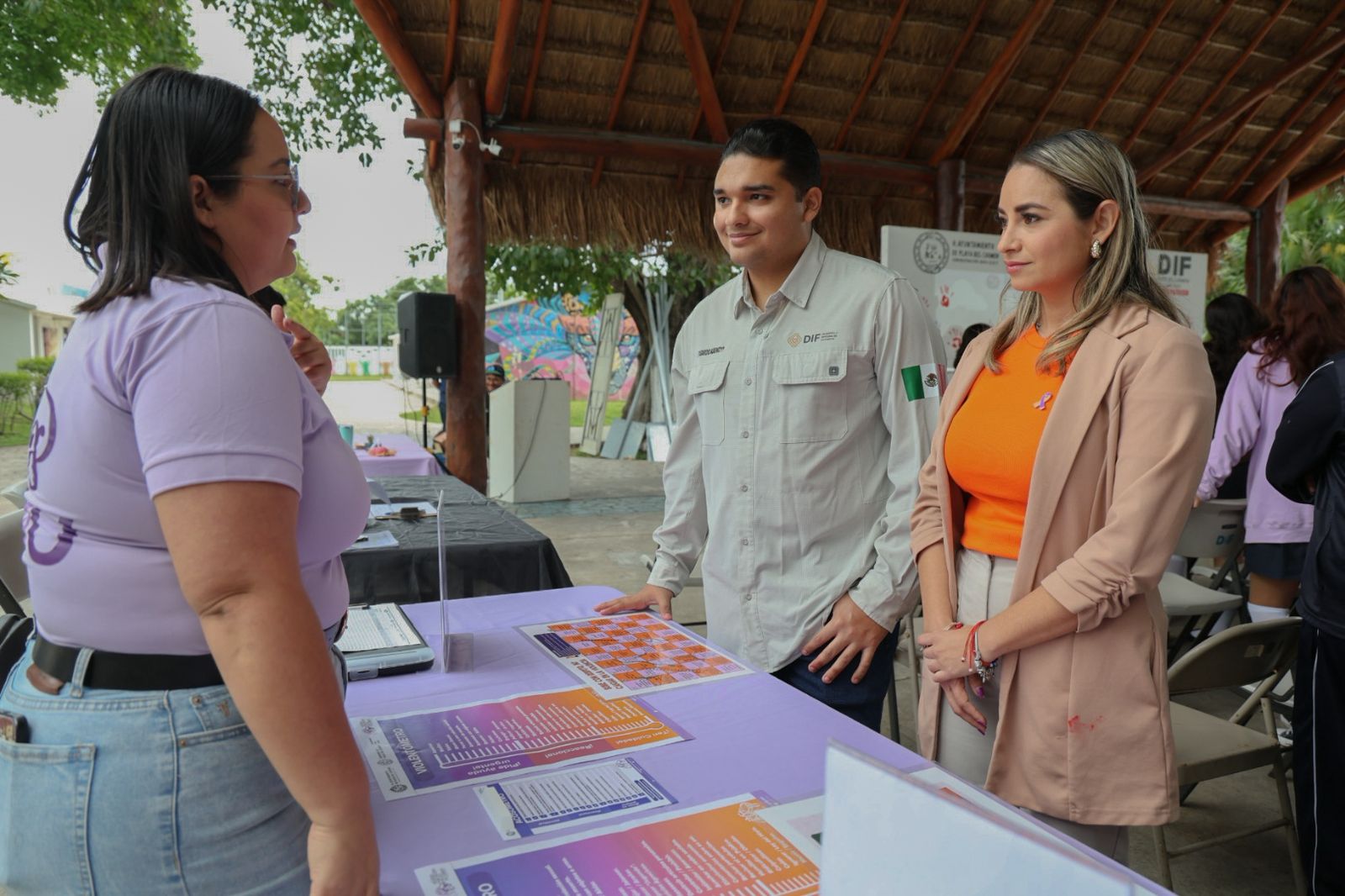 DIF Playa del Carmen reafirma su compromiso con una vida libre de violencia para mujeres y niñas