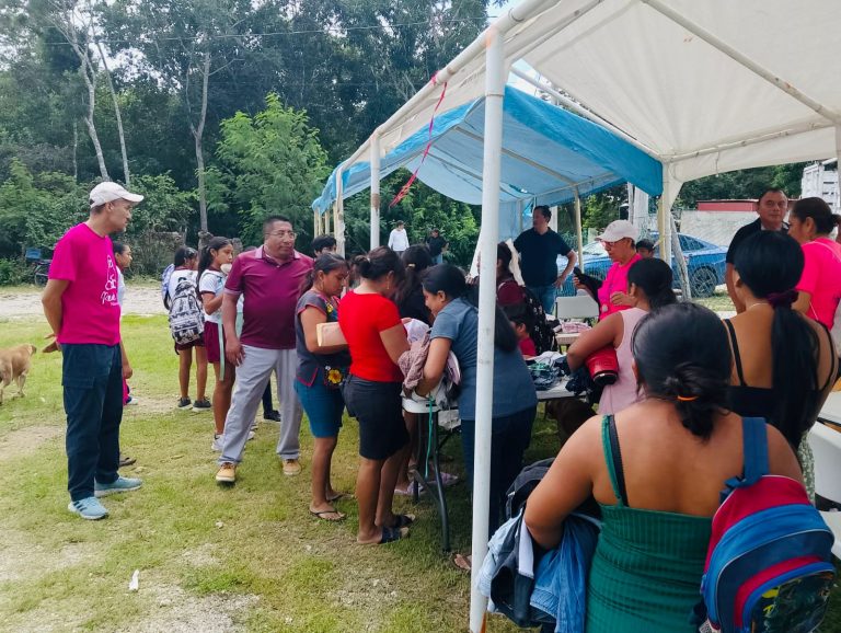 Gobierno de Estefanía Mercado acerca bienestar y servicios gratuitos a comunidades indígenas