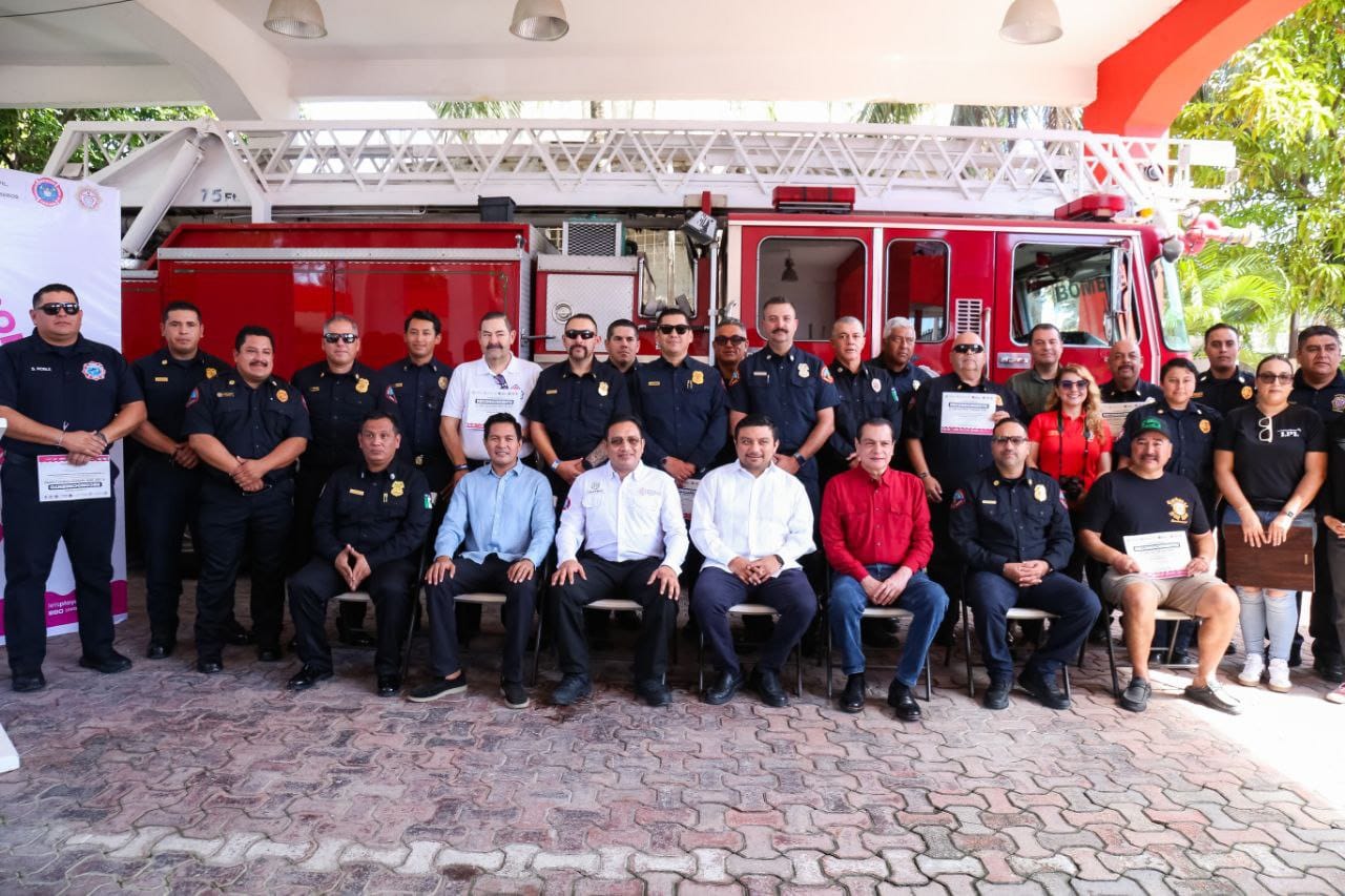 Playa del Carmen confirma su liderazgo en materia de protección civil; concluye el exitoso Congreso Nacional de Bomberos 2025