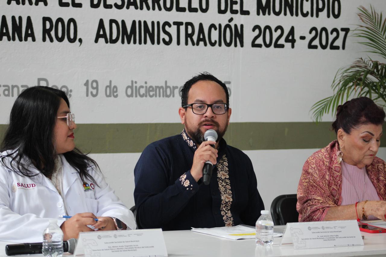 Fortalece gobierno de Estefanía Mercado coordinación institucional en materia de salud pública