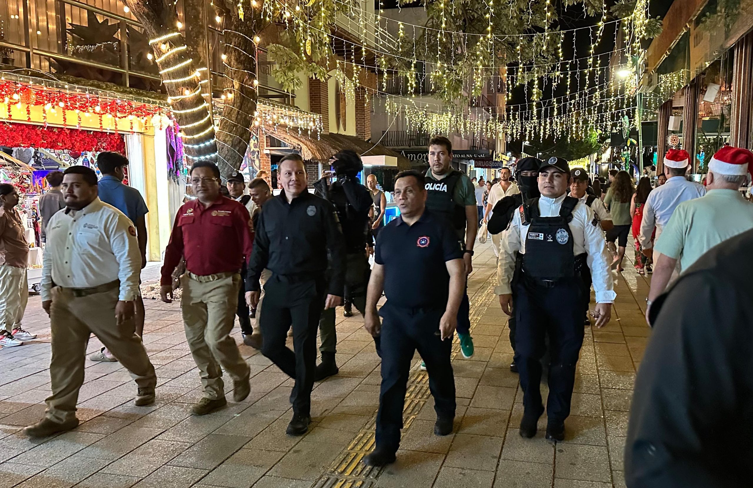 Gobierno de Estefanía Mercado garantiza una Navidad en paz con vigilancia y protección permanente