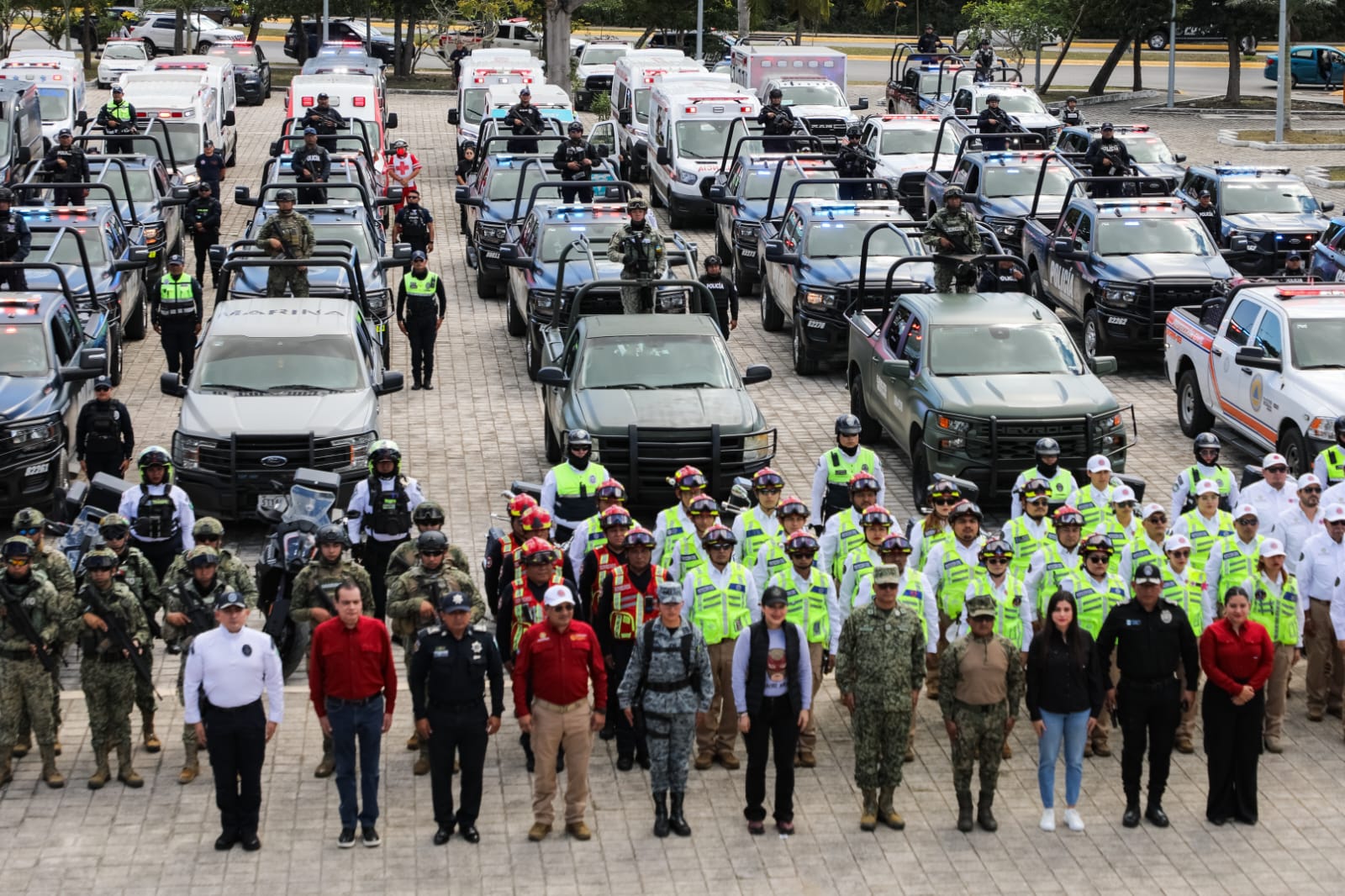 Estefanía Mercado activa fuerte operativo para garantizar la seguridad en el Carnaval de Playa del Carmen 2026