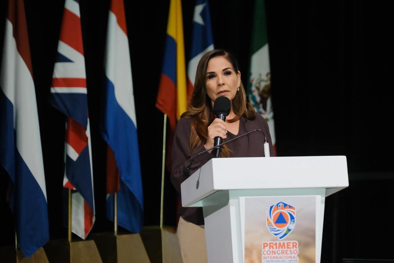 Mara Lezama y Estefanía Mercado colocan a Playa del Carmen como epicentro global de la gestión de riesgos con el Primer Congreso Internacional de Protección Civil