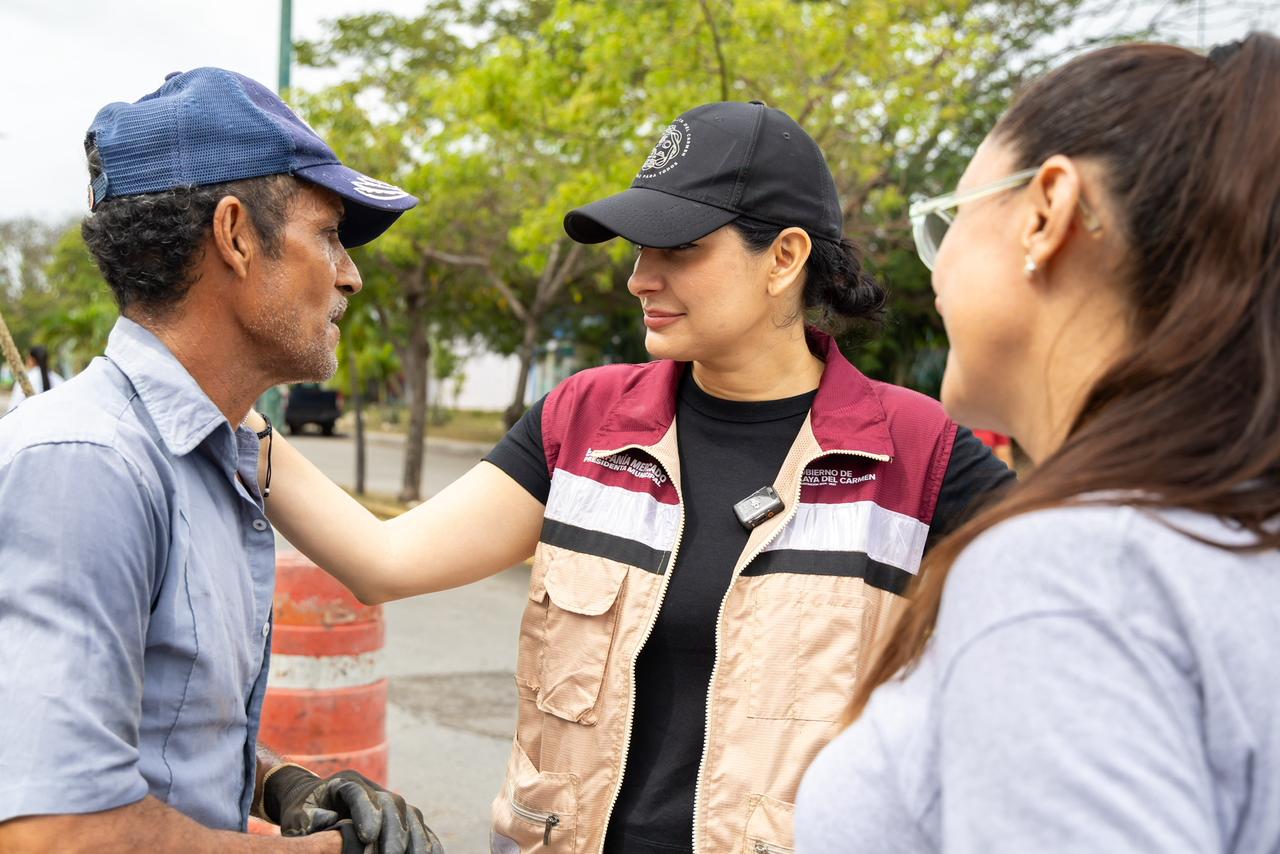 Estefanía Mercado encabeza mega jornada de servicios públicos en Misión del Carmen