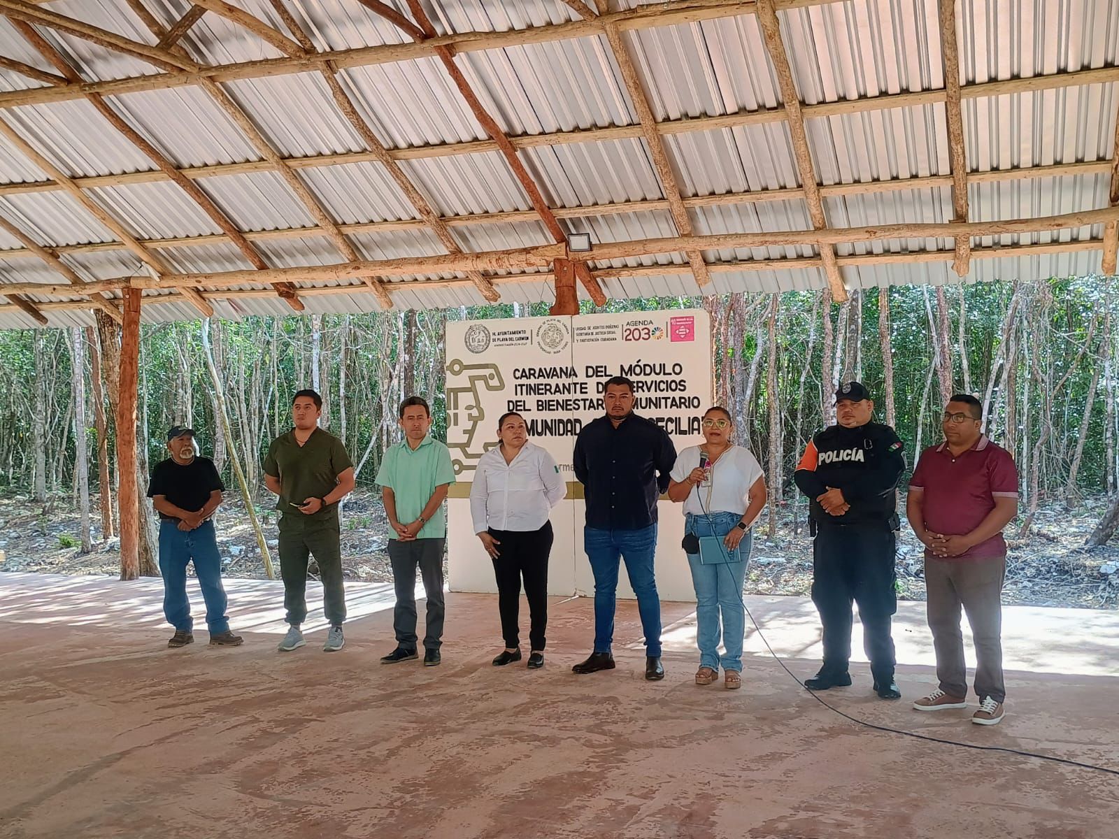 Gobierno de Estefanía Mercado acerca servicios esenciales a comunidades que más lo necesitan