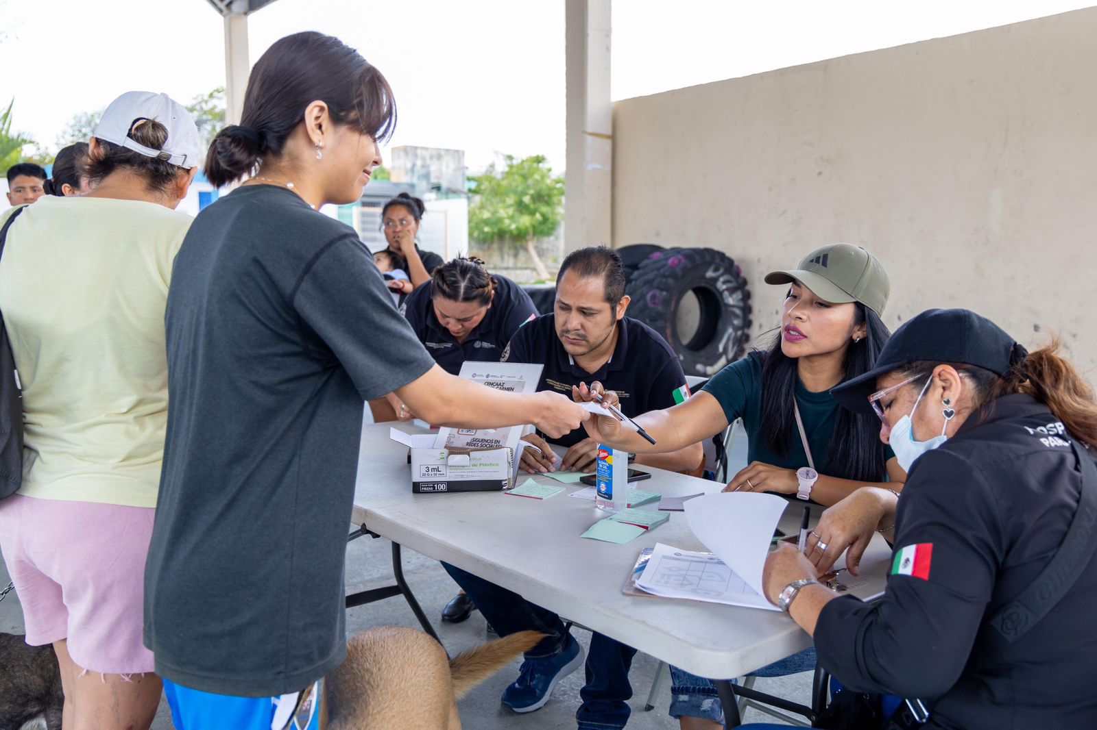 Refuerza Estefanía Mercado el bienestar animal con jornada intensiva de vacunación antirrábica