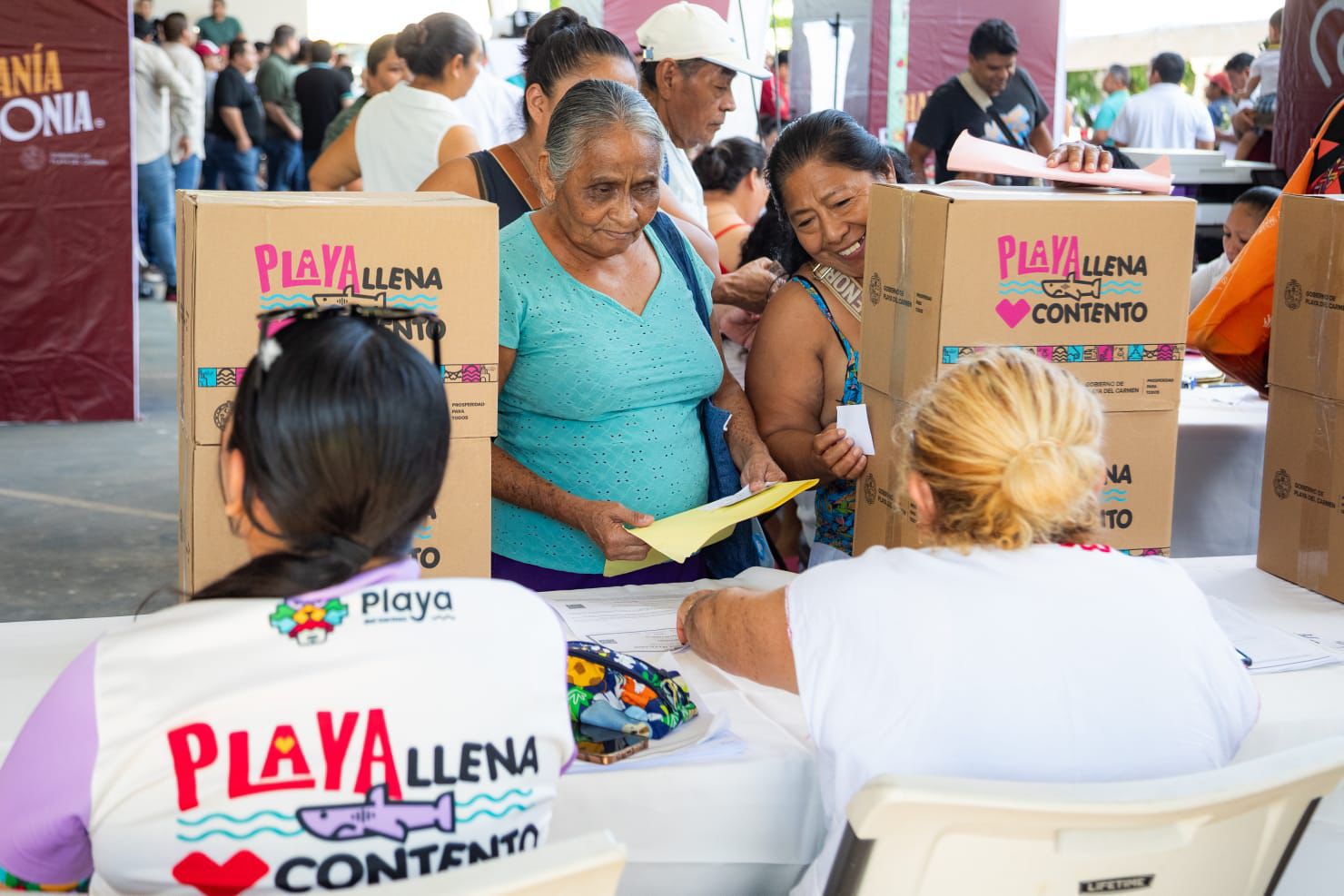 Lanza Estefanía Mercado convocatoria 2026 del programa “Playa Llena, Corazón Contento” para apoyar a familias vulnerables