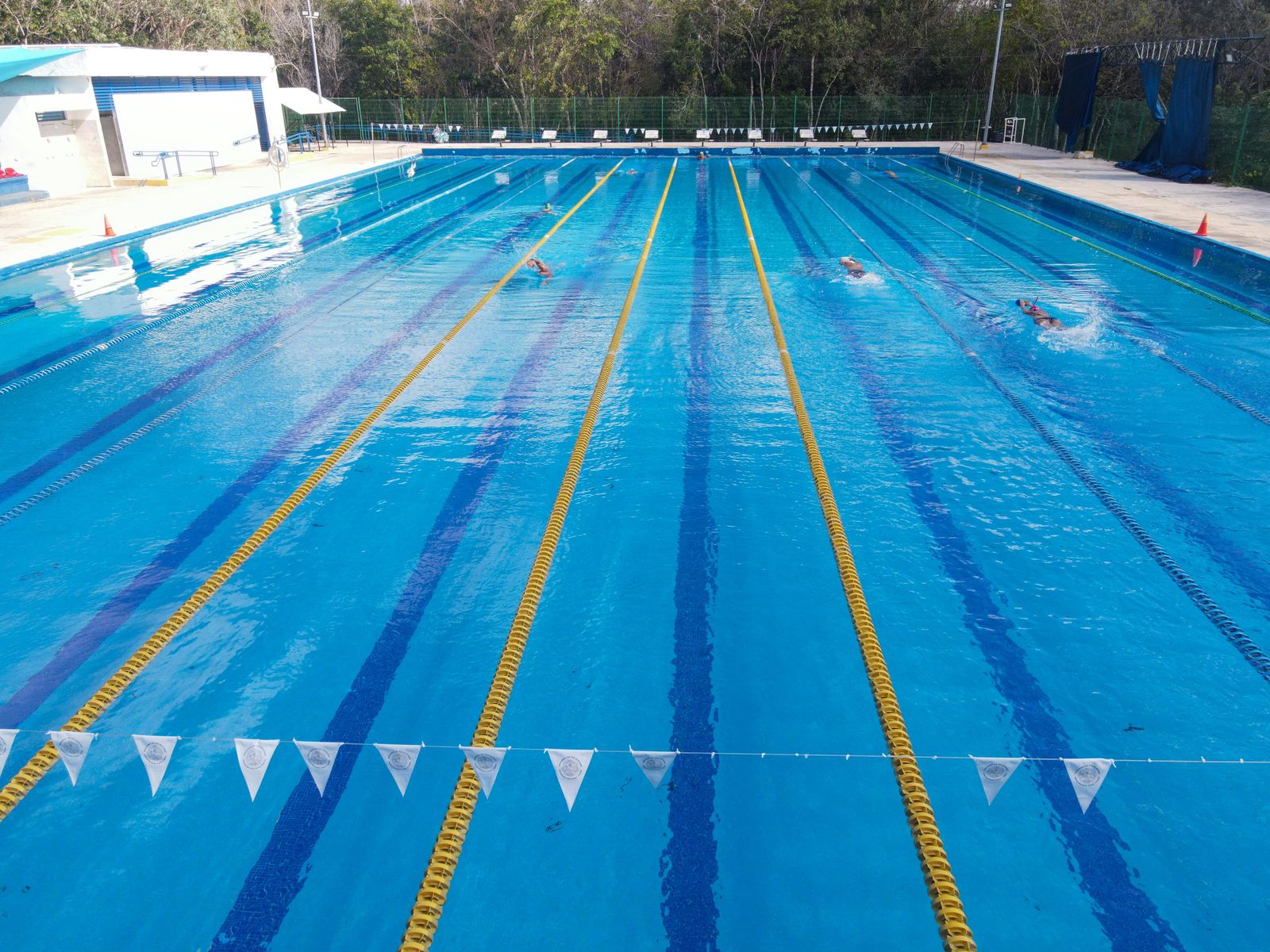 Anuncia Estefanía Mercado “Carril Rosa” en alberca olímpica, para atención especializada a mujeres con linfedema