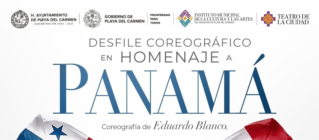 El Teatro de la Ciudad de Playa del Carmen se alista para recibir al Ballet Nacional de Panamá